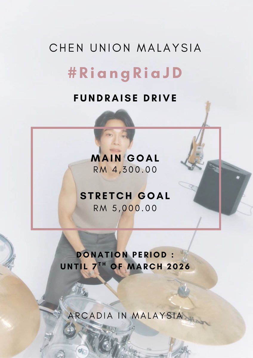chenunionMY's tweet image. ⚡️RIANG RIA JD⚡️

Following is our fanproject(s) fundraise main goal and stretch goal. We are hoping for everyone’s cooperation to help us make the fanproject(s) come true ✨

forms.gle/dVAS7m4s3GWWyU…

#RiangRiaJD #ARCADIAinKL #ArcadiaInMY