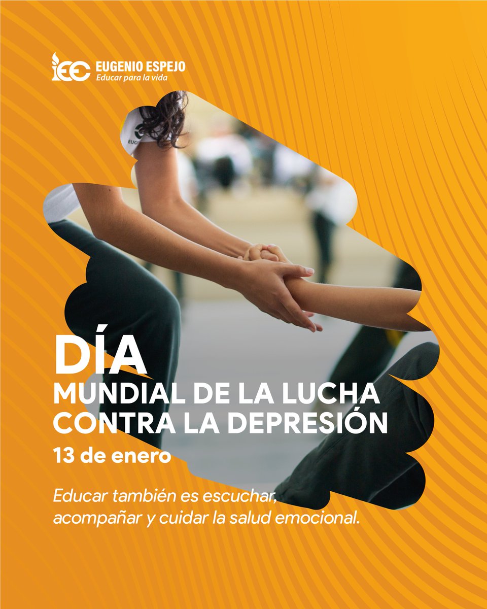 uepeeloja's tweet photo. ✨🧠 En el marco del Día Mundial de la Lucha contra la Depresión reafirmamos nuestro compromiso con el bienestar integral de nuestros estudiantes, promoviendo espacios donde se desarrollen conocimientos, habilidades interdisciplinarias y salud emocional. 💚

#UEPEELoja https://t.co/Q9YCxwEnTY