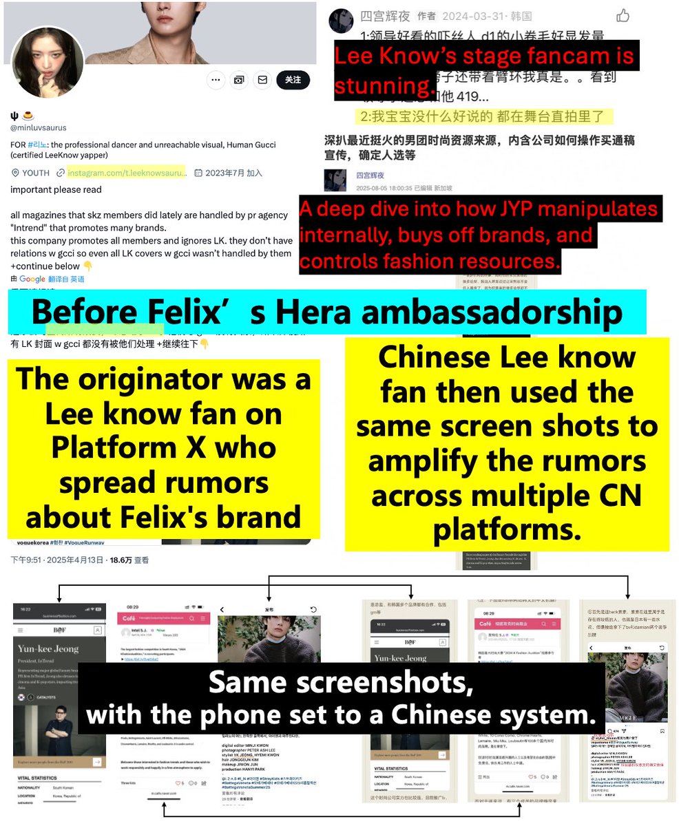 FLXCentral's tweet image. Exposing a Coordinated Harassment Campaign Against Felix

For years, Felix and his supporters have been subjected to a persistent, organized harassment campaign originating primarily from a segment of Chinese-based fans of Lee Know . This report aims to document the systematic…