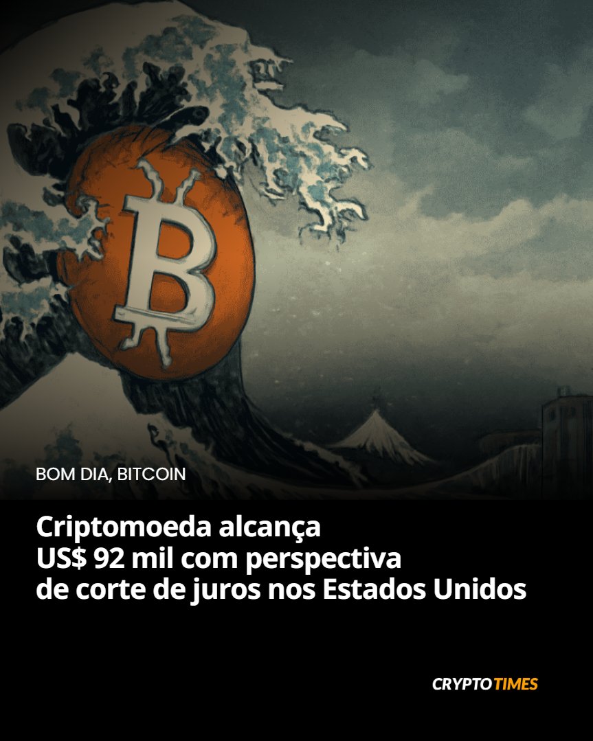 O bitcoin (BTC) é negociado na casa dos US$ 92 mil na manhã desta  terça-feira (13), com uma alta de aproximadamente 1,7% nas primeiras horas  do dia. Confira 👉 https://t.co/5ewhxKPHuk