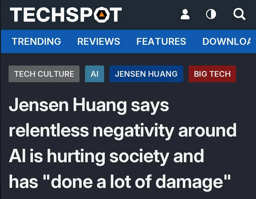 Man who powers global surveillance and war profiteer says other people harming society.