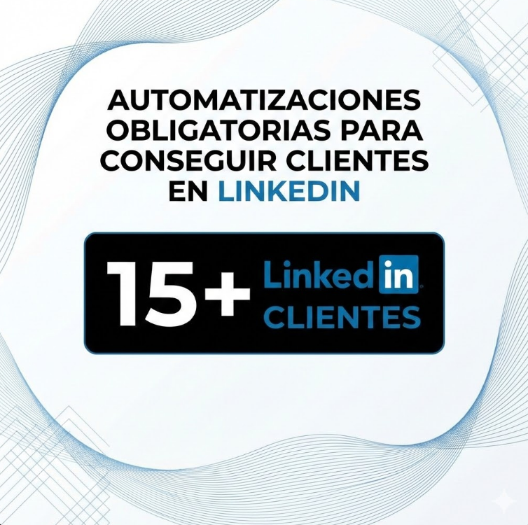 Estar todo el día en LinkedIn NO es una estrategia.
Es perder tu tiempo y no creo que quieras regalarlo.

Durante años he visto el mismo patrón repetirse una y otra vez 👇

Gente publicando cuando puede.
Seguimientos hechos “cuando me acuerdo”.
Mensajes manuales, uno a uno, hasta