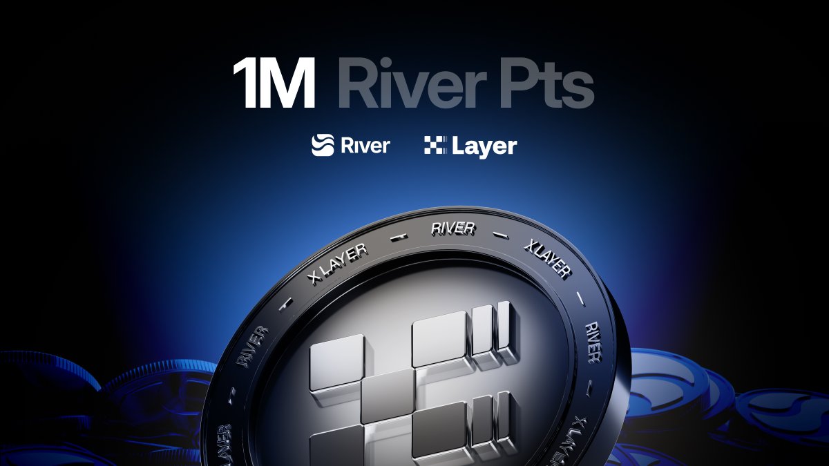 RiverdotInc's tweet image. River OAT · X Layer

▸ Jan 13 – Jan 16 (3 days)
▸ Hold ≥10 satUSD on X Layer
▸ 3-day continuous hold required
▸ 1M River Pts shared among eligible addresses

To be eligible for the 1M River Pts distribution, users must still hold ≥10 satUSD and the OAT at 22:00 (UTC+8) on…