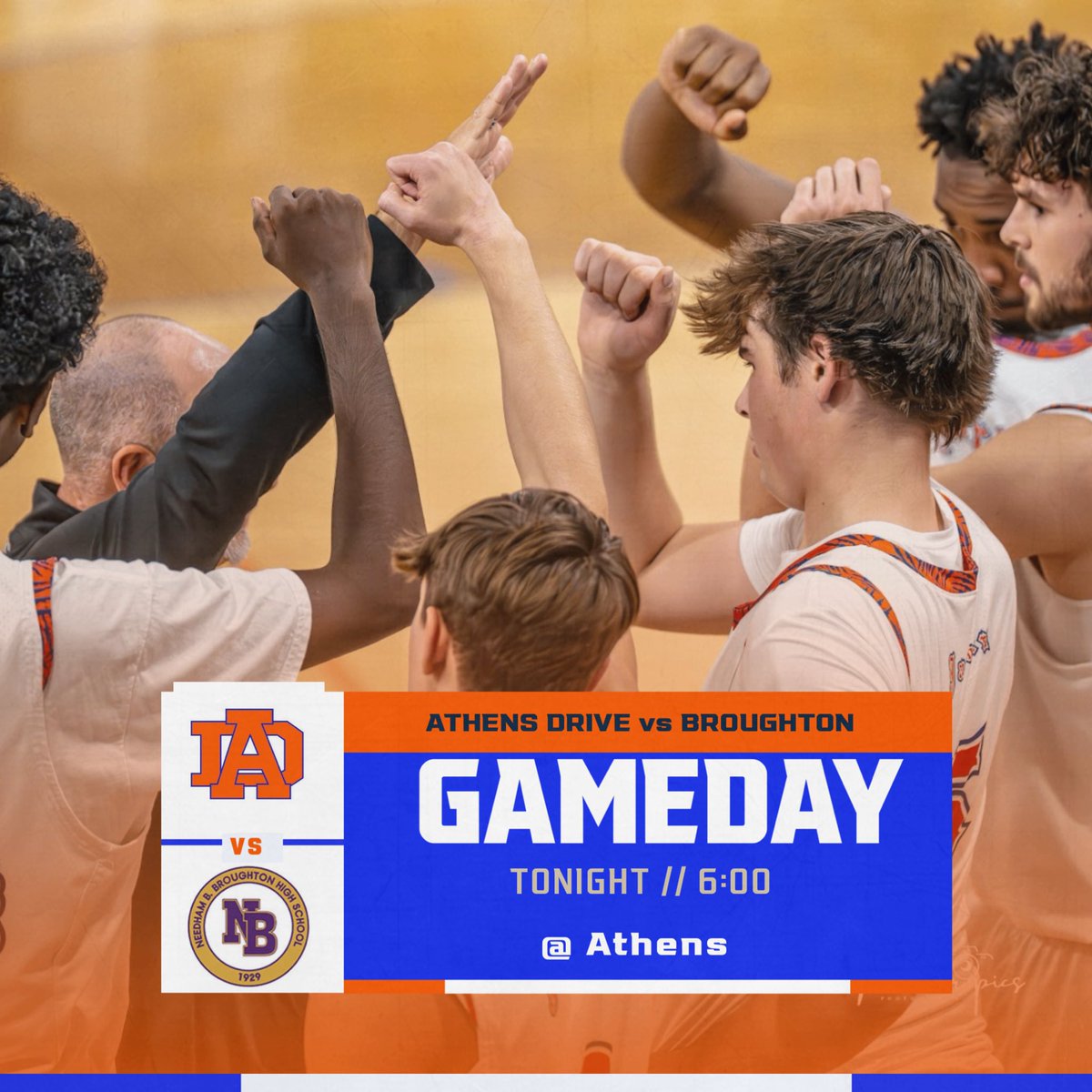 Athens Drive Men’s Basketball tweet media