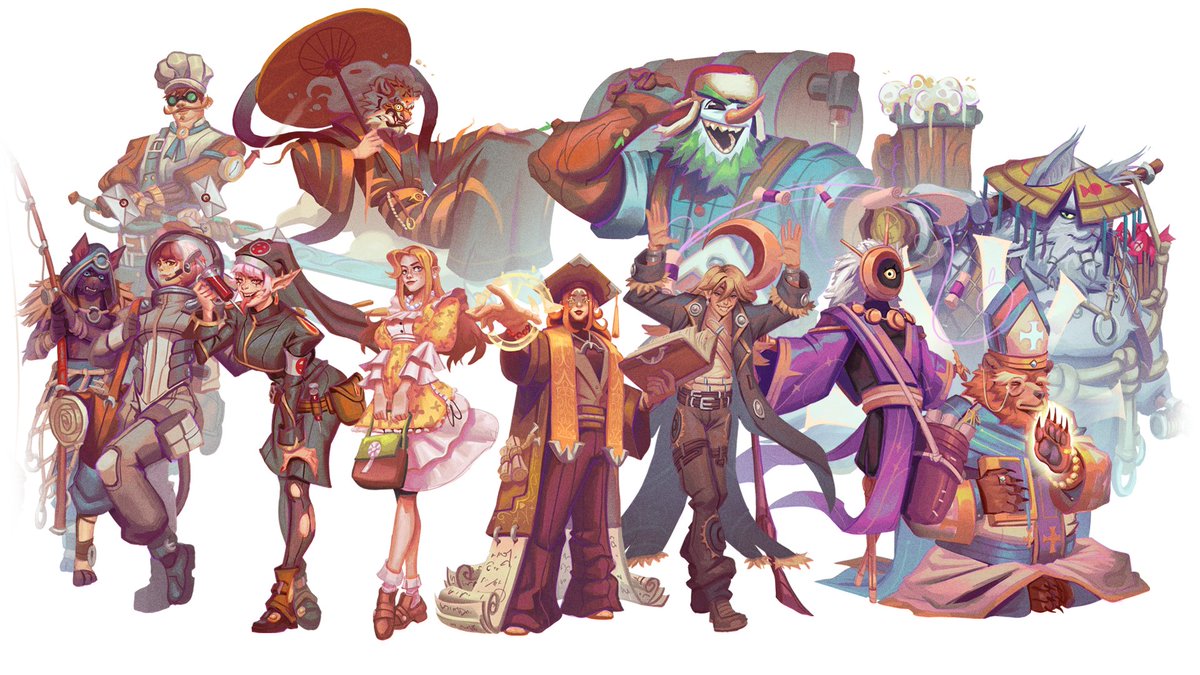 Toka_Kiiro's tweet photo. Been a while but im here for the Portfolio day !!!
I'm William, a french concept artist  looking for new opportunities ✨

#portfolioday https://t.co/lqamCQBOlO