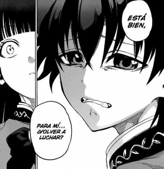 MaxiFreshito's tweet image. Sousei no Onmyouji (Cap 6)
Por supuesto que Rokuro debía tener una amiga de la infancia tetona (y que gusta de él).
Aferrarse al pasado vs Seguir adelante
Benito se entera del pasado de Rokuro...