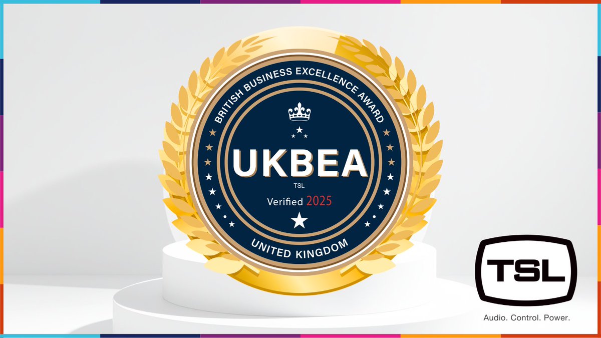 Great way to start the New Year! TSL has been recognised with a 🇬🇧 UKBEA 🇬🇧 British Business Excellence Award.