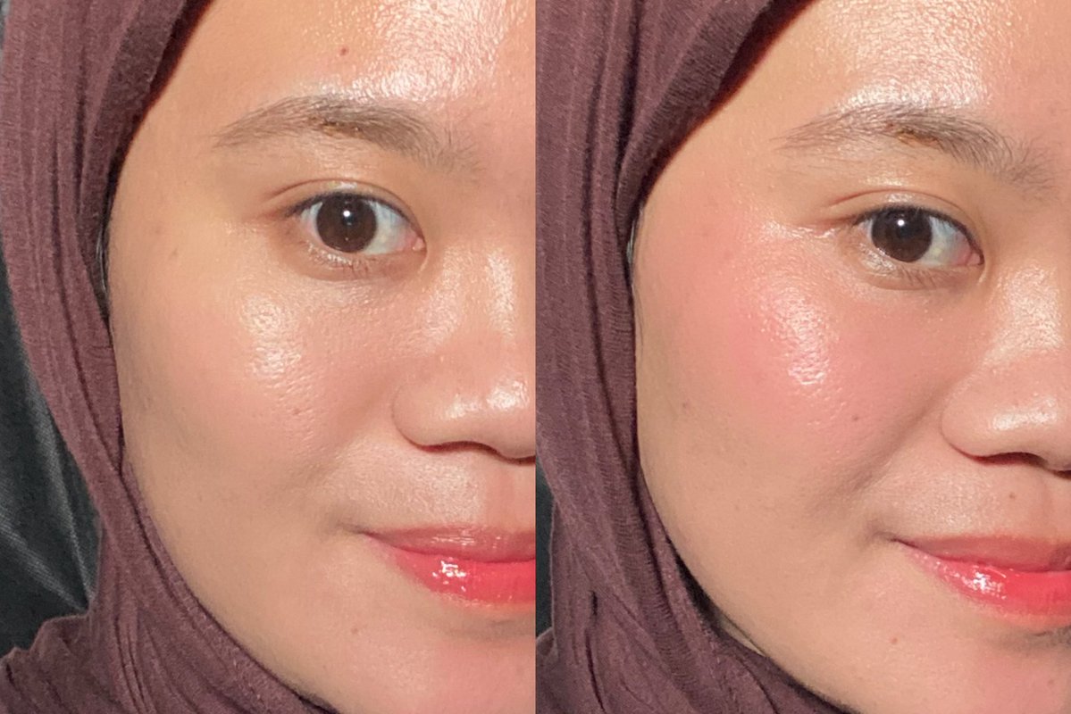 glowandchill's tweet image. Blush is a MUST! 😳💖

Pretty pink shade for an instant FRESH LOOK 💫