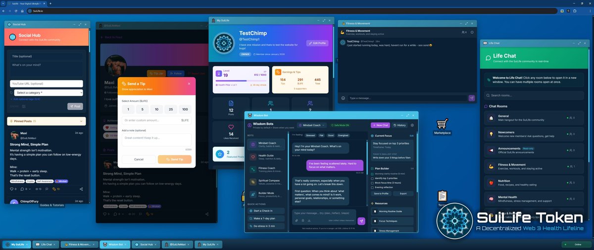 SuiLife Token tweet media