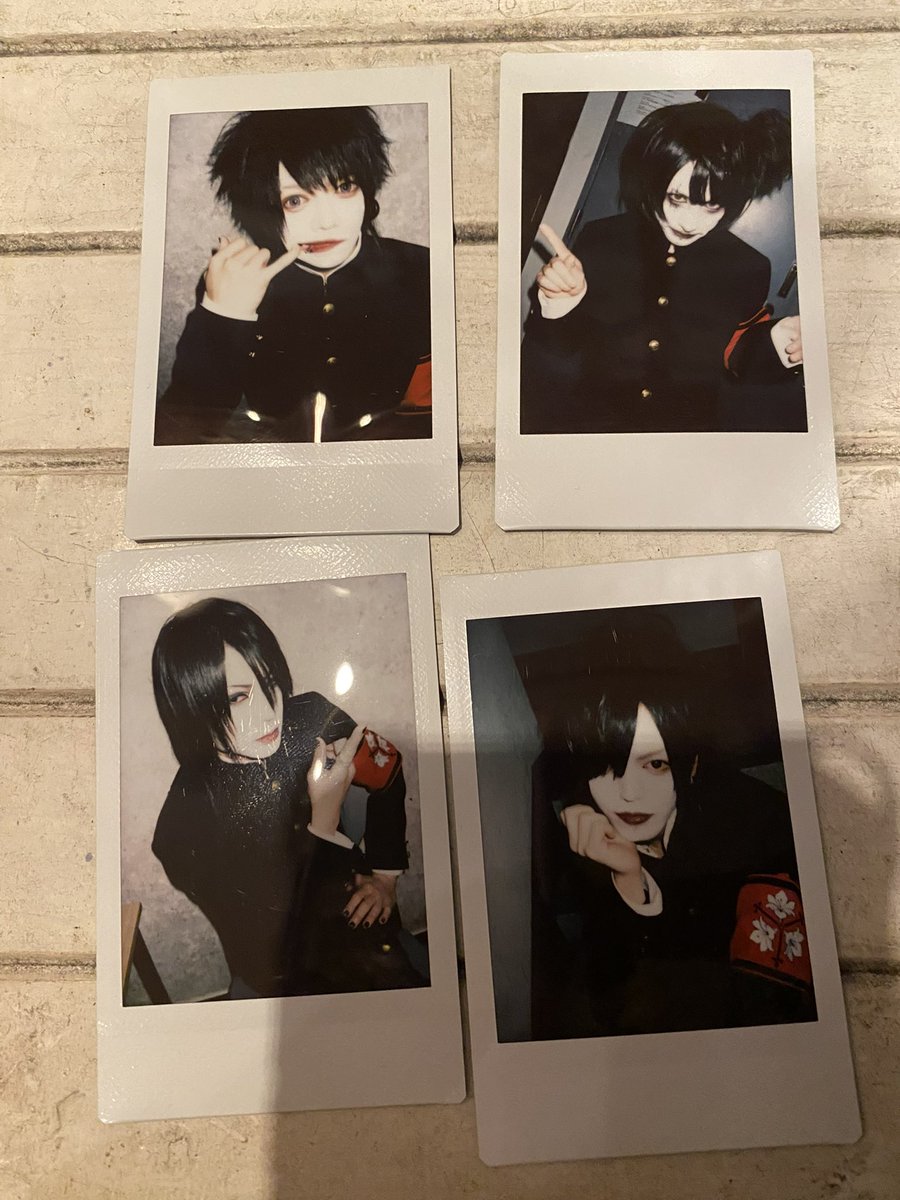 ⑧ 鐘ト銃声 狂ヰ散流 チェキ ⑥ 鐘ト銃声 狂ヰ散流 チェキ 鐘ト銃声 狂ヰ散流