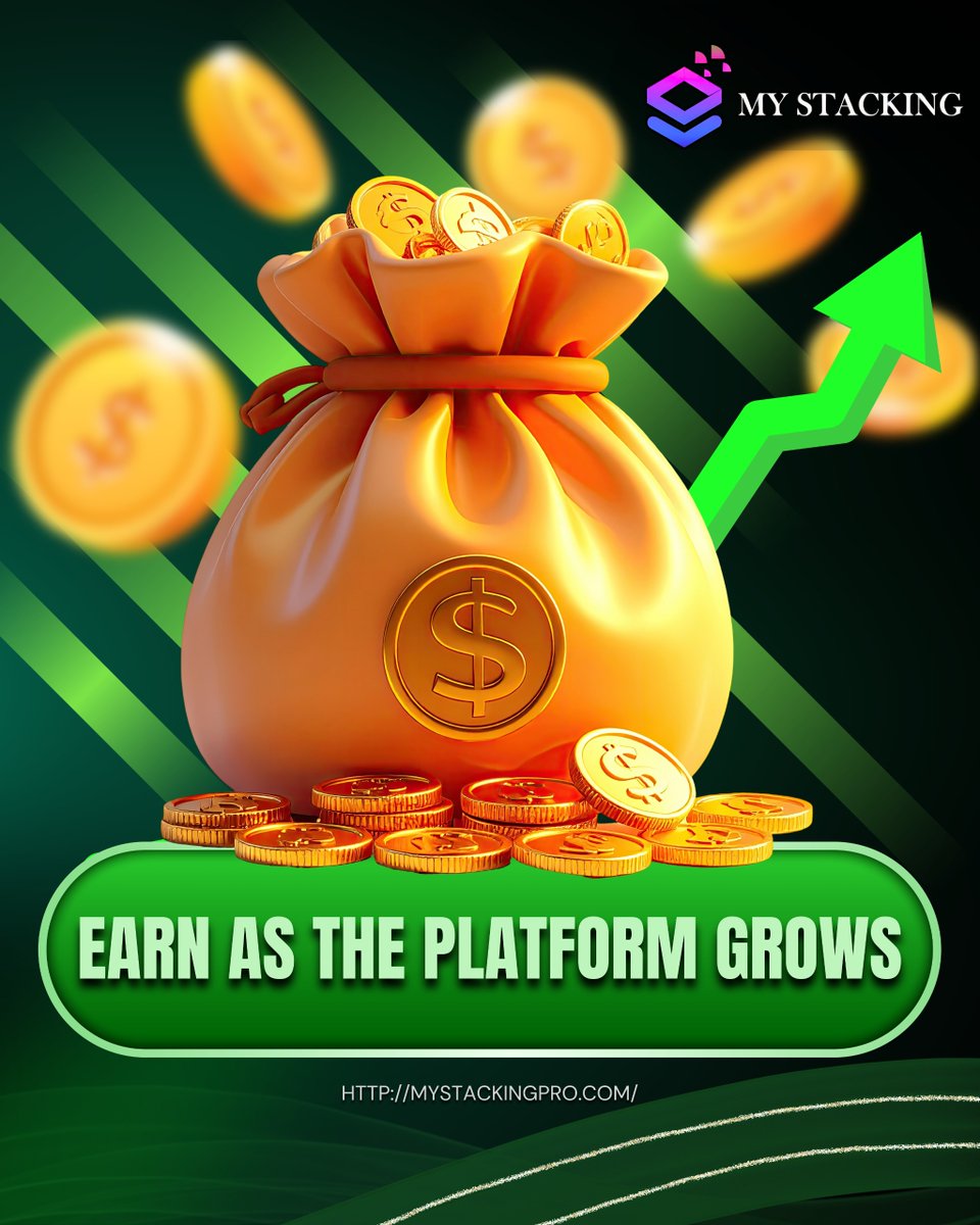 my_stacking's tweet photo. Team growth strengthens earnings
#BNBSmartChain #Web3 #CryptoCommunity #Decentralized #MyStacking #CryptoStaking #DeFiPlatform #PassiveIncome #BlockchainEarnings https://t.co/W00KLJc7q9
