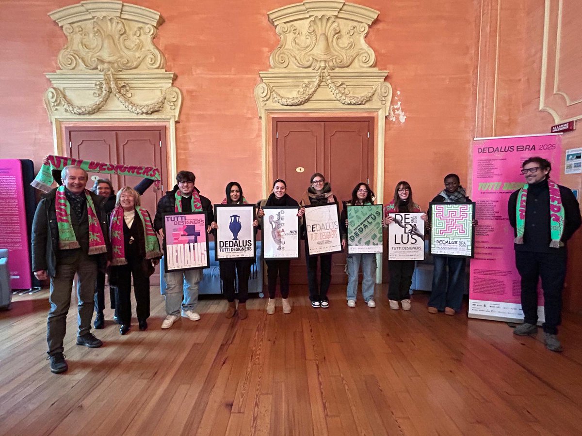 comunebra's tweet image. Grande successo per la mostra “Dedalus - Tutti Designers” comune.bra.cn.it/it/news/grande…