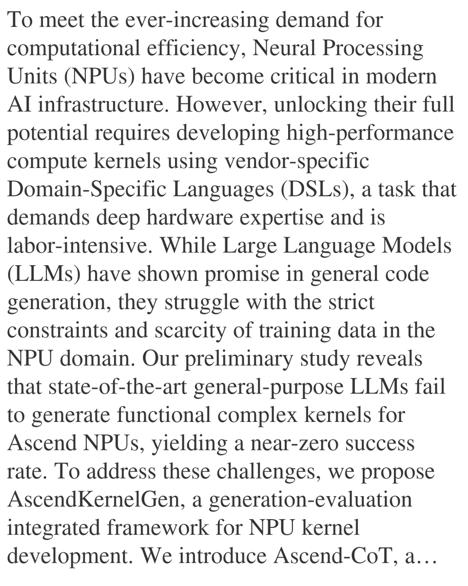 AscendKernelGen: A Systematic Study of LLM-Based Kernel Generation for ...