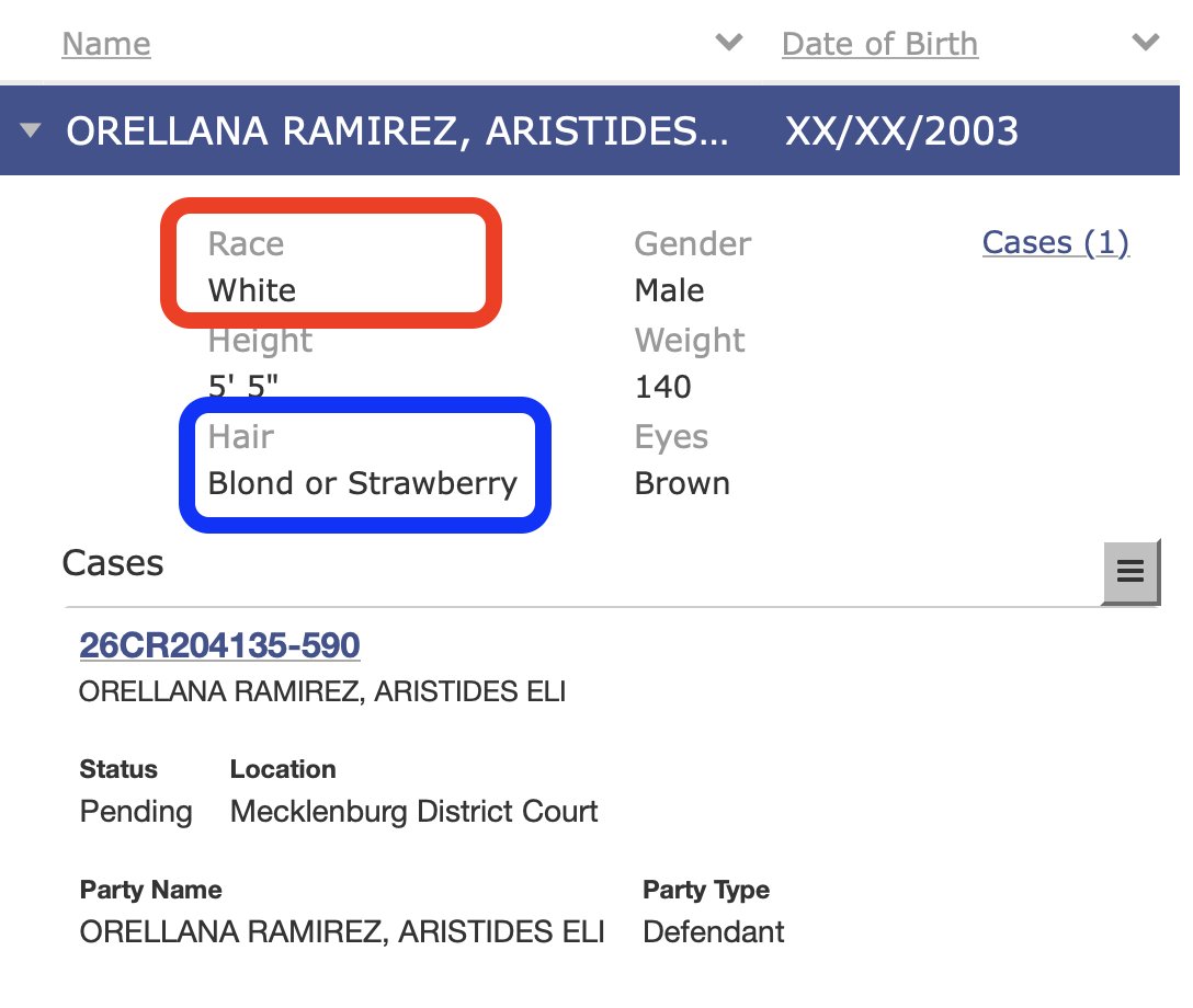 mattvanswol's tweet image. 🚨#BREAKING: It has been revealed that the man charged with murdering two teenagers in Charlotte NC...

...IS AN ILLEGAL IMMIGRANT!!!!!

In the arrest records, he is labelled as a "WHITE MALE" with "Blond or Strawberry" hair...

ARE YOU KIDDING ME?!!!!!!!