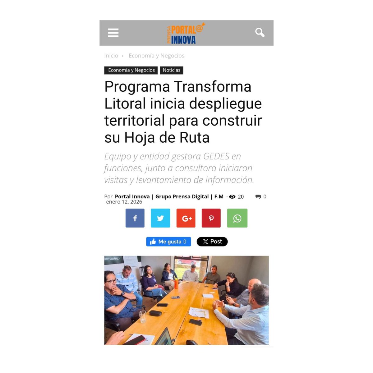 📰 #TransformaLitoral inicia su despliegue en #Aysén para construir su Hoja de Ruta y potenciar acuicultura, pesca y turismo costero 🌊