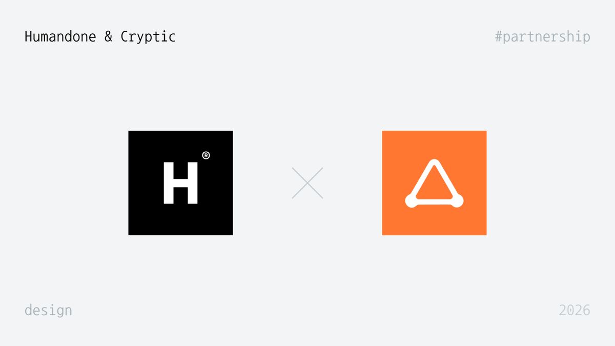 humandone_com's tweet image. Humandone × Cryptic

We’re excited to collaborate with Cryptic (@CrypticTechApp).

From the first builds, it was clear this wasn’t just another crypto app. The level of care, restraint, and intentionality stood out immediately. Cryptic is approaching privacy as real…