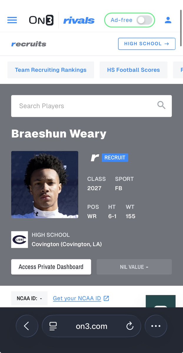 brae5k's tweet image. Blessed to be 17 🎂, Blessed to also receive a @On3sports recruit account ‼️