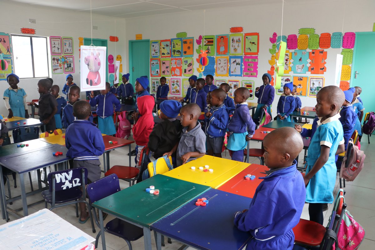WorldVisionZim's tweet photo. #MilestoneAlert

In FY25, 40 new classroom blocks were constructed, and 56 classrooms were rehabilitated, creating safe and supportive learning environments for children.

These efforts benefited 10,566 learners, opening doors to better education and brighter futures. https://t.co/KKsKnK6iea