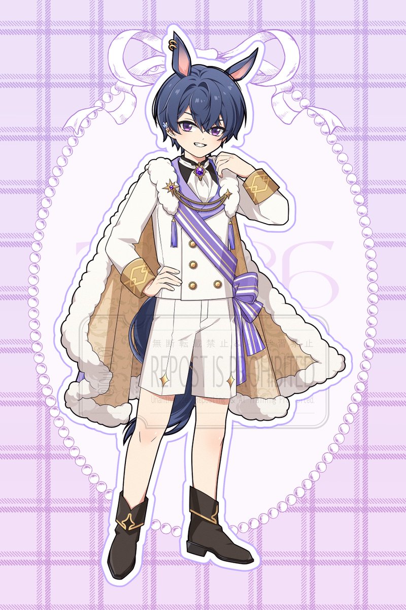 2026年の描き下ろしSD可愛かったので🦄
#TearsOfThemisfanart