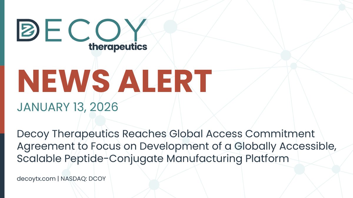 Decoy Therapeutics tweet media