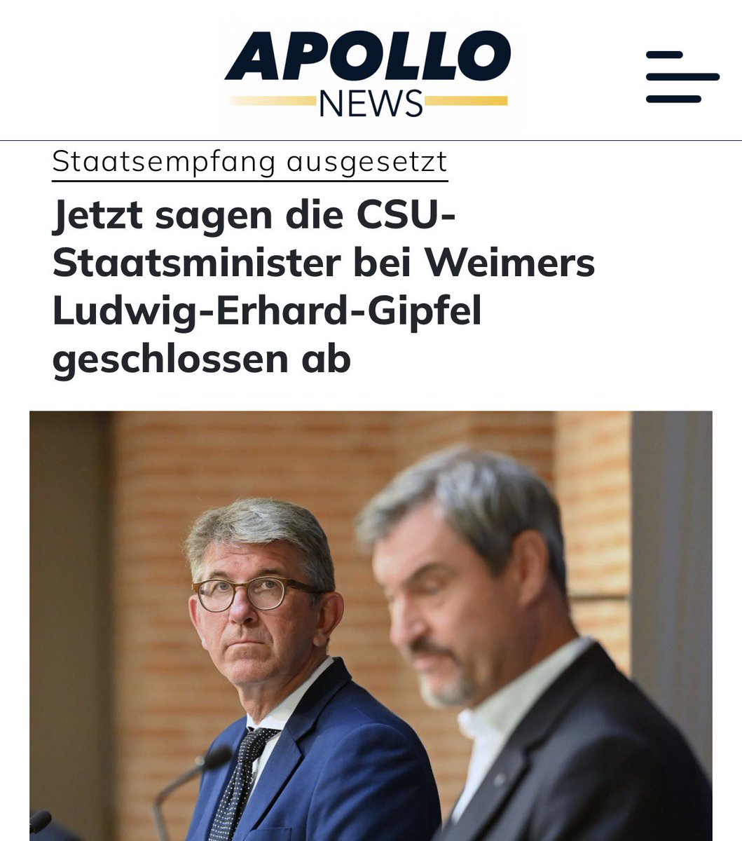 Nach Söders Rückzug sagen CSU-Minister reihenweise ihre Teilnahme am Ludwig-Erhard-Gipfel ab. 

Dass nach Abschluss der angekündigten „Compliance-Prüfung“ durch die bayerische Regierung dieser Rückzug stattfindet, zeigt, dass die von uns recherchierten Vorgänge des Verkaufs von