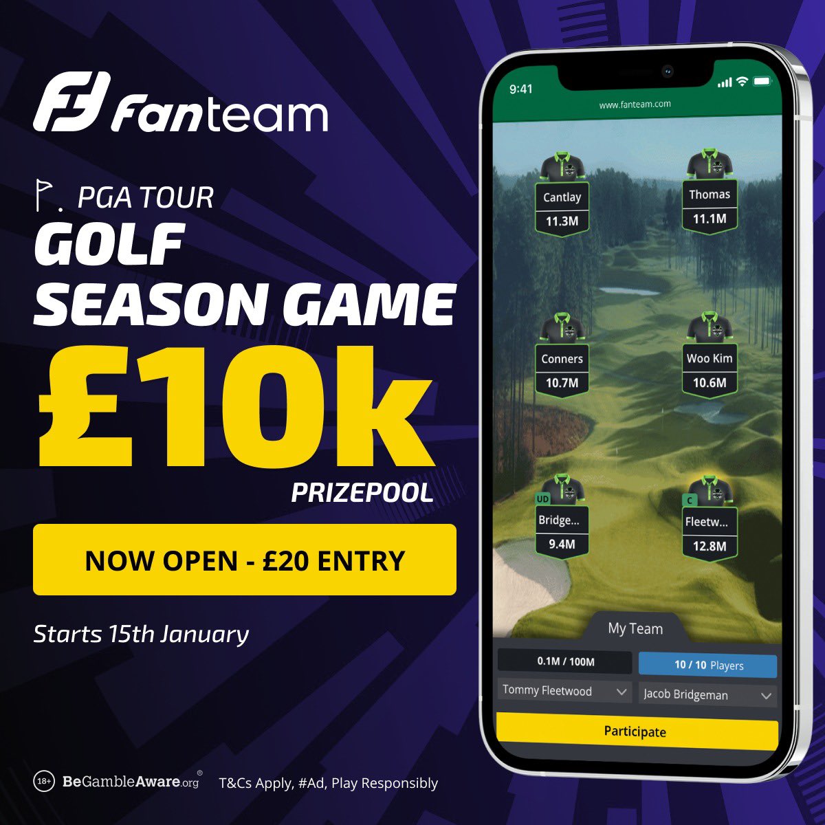 WIN £20 GOLF SEASON GAME TICKETS ⛳️

To celebrate the Golf Season Game, we’re giving 5 lucky winners £20 tickets 🎉

How to enter:

▫️Like ❤️
▫️Repost 🔁
▫️Tag a mate who loves golf 🏌️‍♂️

⏳ Deadline: 12pm tomorrow
✅ Winners drawn at random
✍️ T&amp;Cs in first reply