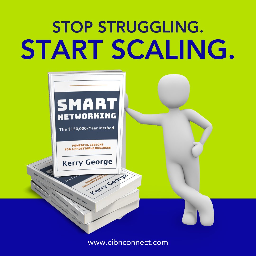 Struggling to get clients from networking? 😩
Learn the exact strategies that generate $150K+/year from networking.

Get SMART NETWORKING – The $150,000 Method™ for just $4.95 👇
 cibnconnect.com/smart-networki…

#SmartNetworking #Entrepreneurship #NetworkingTips