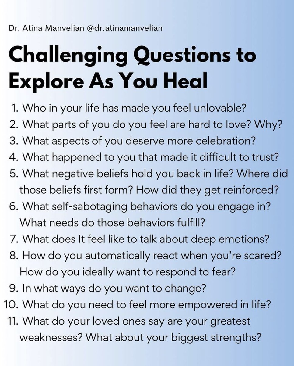 artnotesCJA's tweet image. Challenging questions to explore as you heal