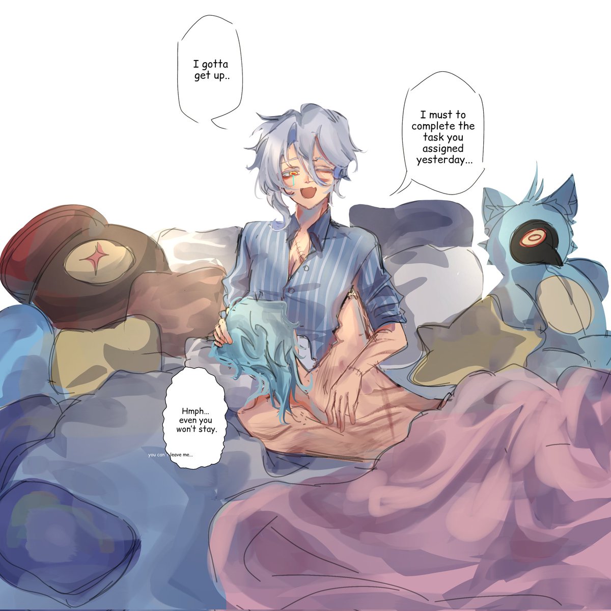 Icouldntprocess's tweet image. I WONT LEAVE YOU NEVER EVER EVER #dottore