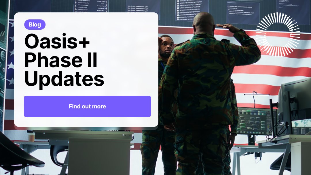 OASIS+ Enters Phase II

What contractors need to know in 2026: eu1.hubs.ly/H0qV8MW0

#Oasis #GovCon #OasisPlus #GovernmentContracting