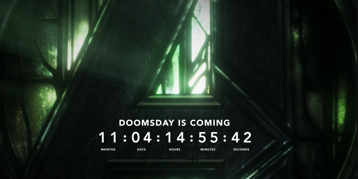 JoshDenofNerds's tweet image. Marvel released an ACTUAL count down to Doomsday... when TIME RUNS OUT it's Doomsday 👀