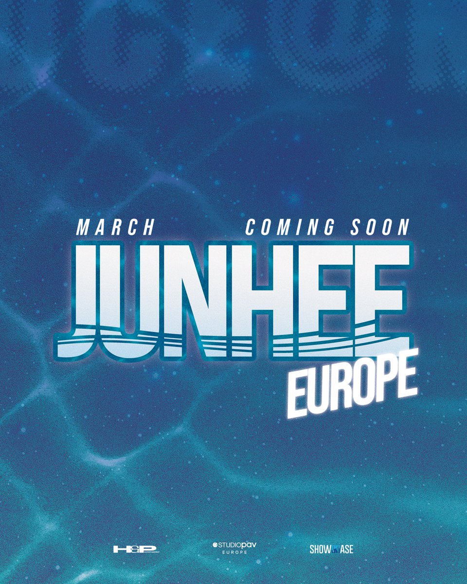 StudioPAVEurope's tweet photo. #CC, JUNHEE is coming to Europe 🌊
March 2026 — Let's dive into the oce@n 🤿🫧

More details dropping soon.

#JUNHEE #준희 #JUNHEETourinEUROPE #IntotheOcean https://t.co/IBvsWL1rfu