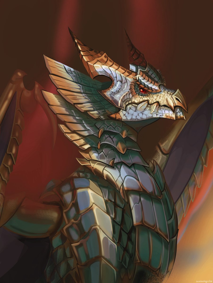awakeningwind's tweet image. Hii #PortfolioDay
Dragons for you!
