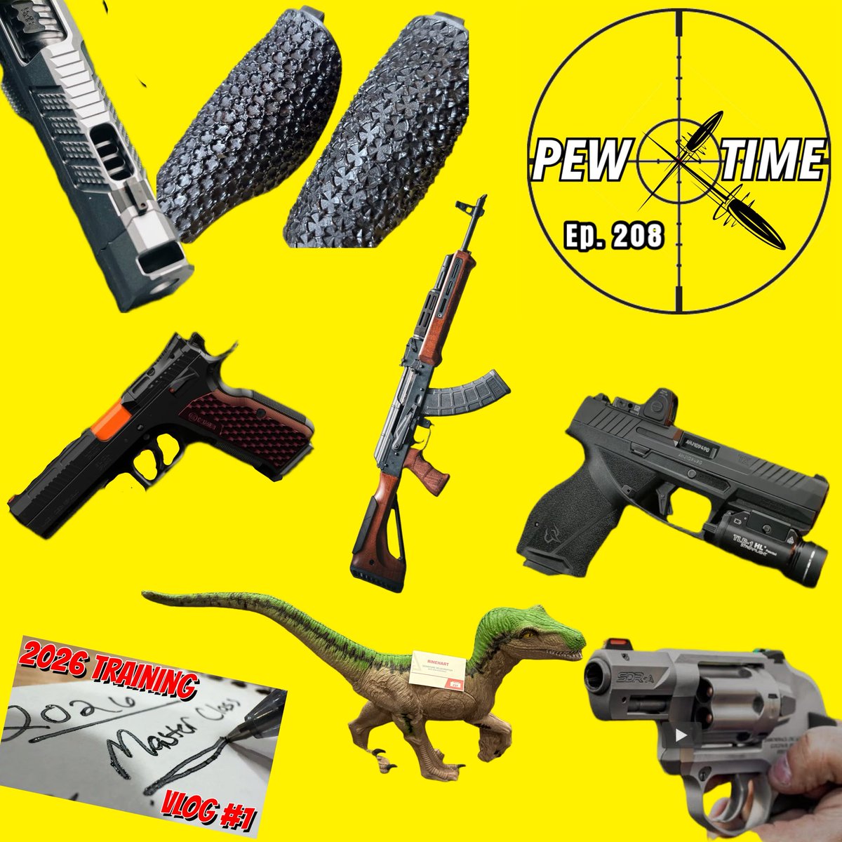 laughnload's tweet photo. We cover everything from the affordable new @taurususa TX9 to half a million dollar shotguns in this episode!
@fusionfirearms puts EVEN MORE holes in the barrel of an upcoming model!
And a whole lot more!
#pewtime #podcast #pewtimepodcast #newepisode https://t.co/vn3zRXofvJ