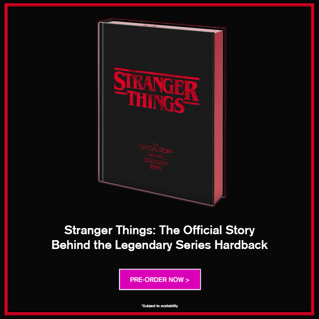 Coming straight from the team who made it: the official behind-the-scenes companion to all five seasons of Stranger Things! 

Go behind the curiosity door with the creators, cast, and crew in this definitive, deluxe guide.

Secure your copy now 🔗 ow.ly/WaiB50XW4bU
