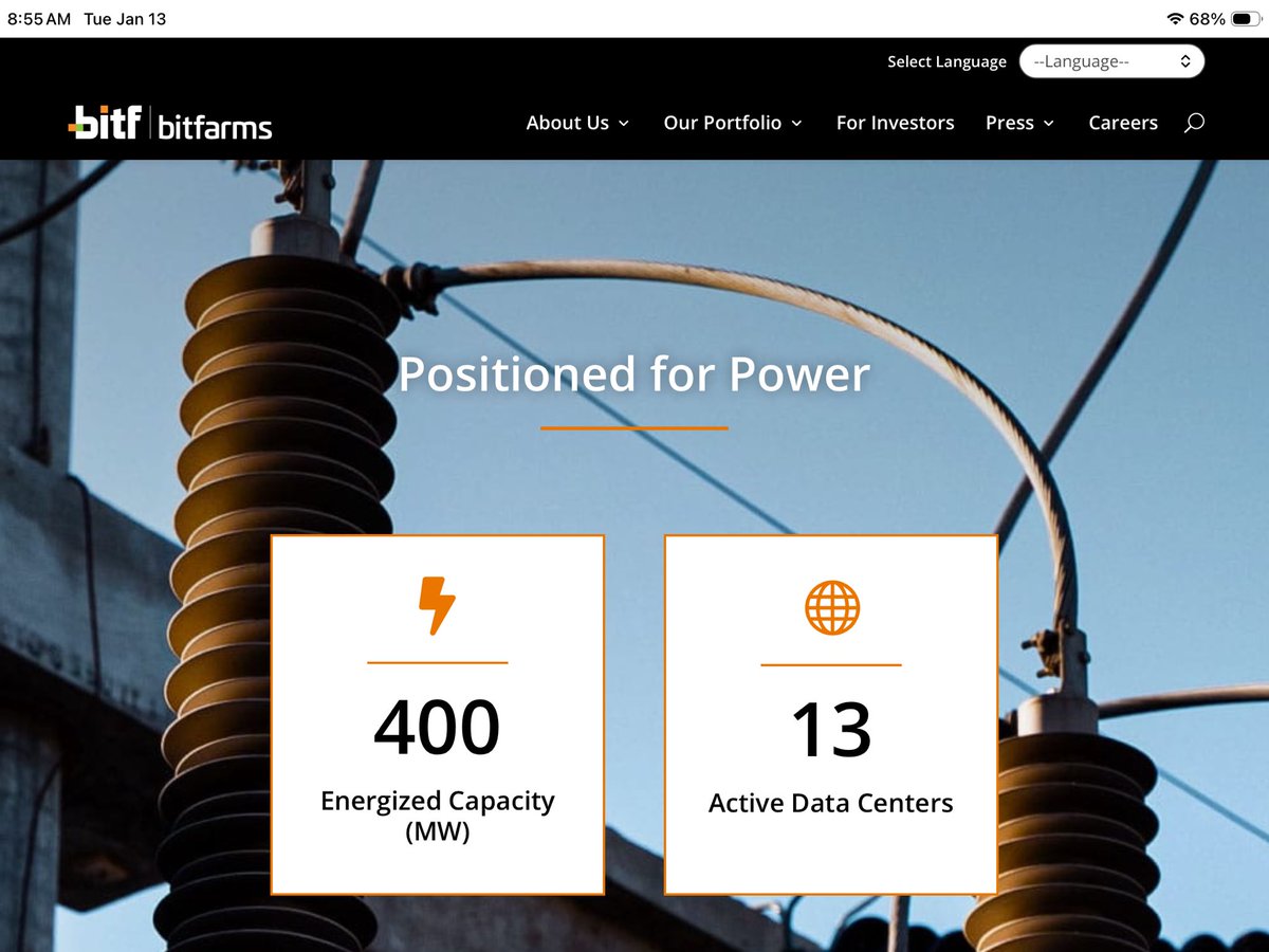 $BITF Strategic Locations For Their A-I Data Centers, To Access Fibre Optic Submarine Cables, To Connect To European, And Asian Countries.