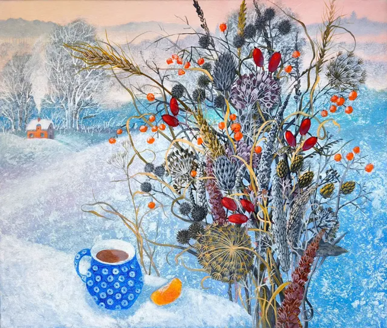 Brindille_'s tweet image. Winter coffee in a blue cup
© Olga Kvasha