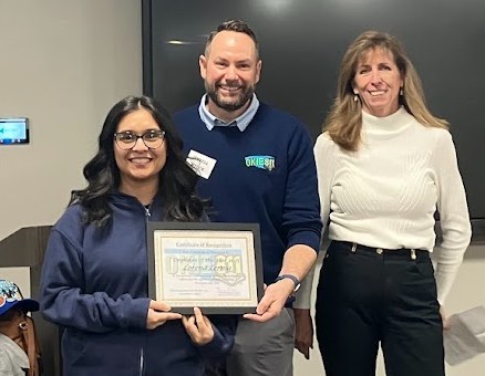 Congratulations to our Employee of the Year 2025 - Lorena Lerma, Damage Prevention Agent, for her unwavering willingness to support others and the uplifting attitude you bring.