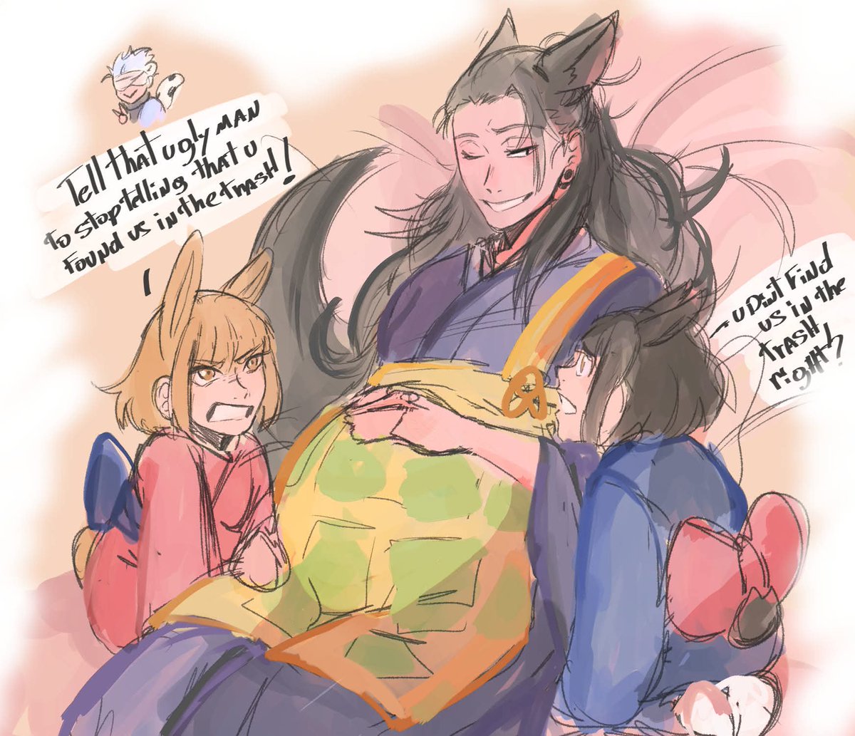 14th_lulullaby's tweet image. #satosugu #五夏

Old preguru request