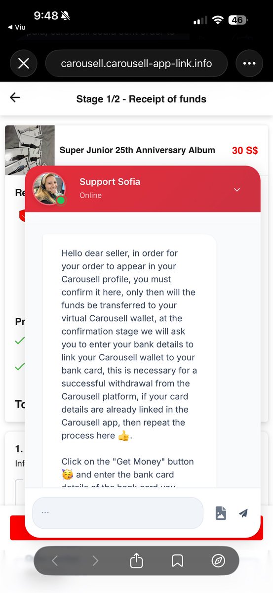 rainedictator's tweet photo. Am back in this App to report scammer on carousell. They contact you via email and claim they cannot pay you and ask you to click some suspicious link… if you continue on, they will probably get all your banking details. #ScamAlert #scam #carousell #kpop https://t.co/XPIlyvx5OZ