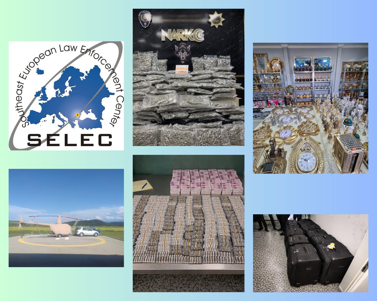 Southeast European Law Enforcement Center (SELEC) tweet media