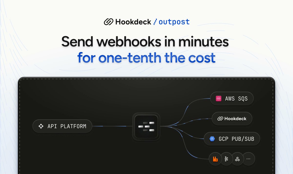 Hookdeck tweet media