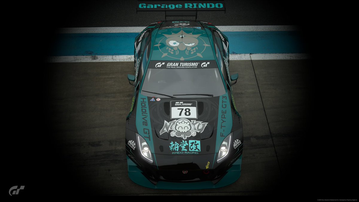 まだ誰も作っていなかったので…Jaguar FタイプGR.3で千速リバリー作り