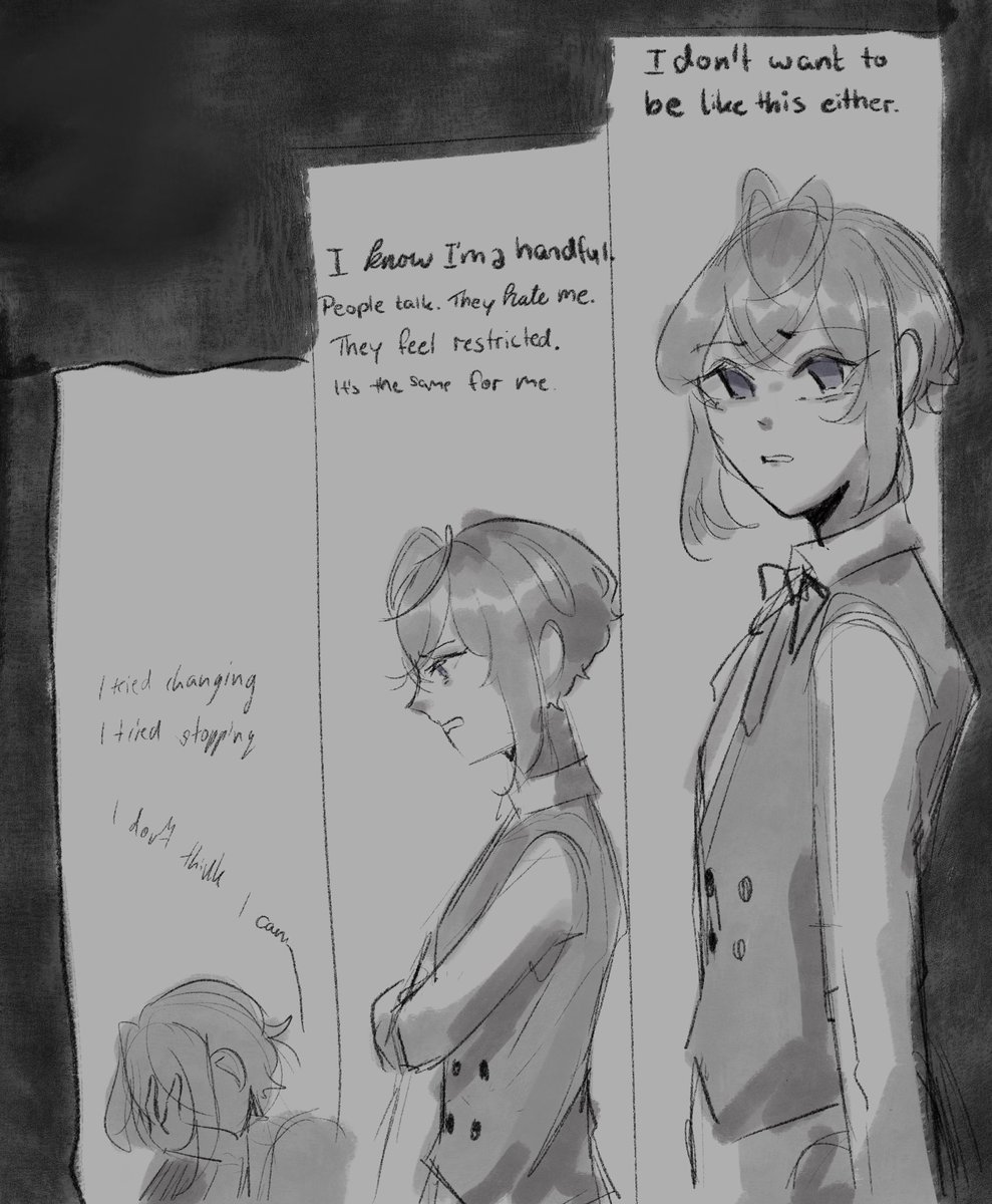 _Shiamiko_'s tweet image. I'm never going to be free, am I?