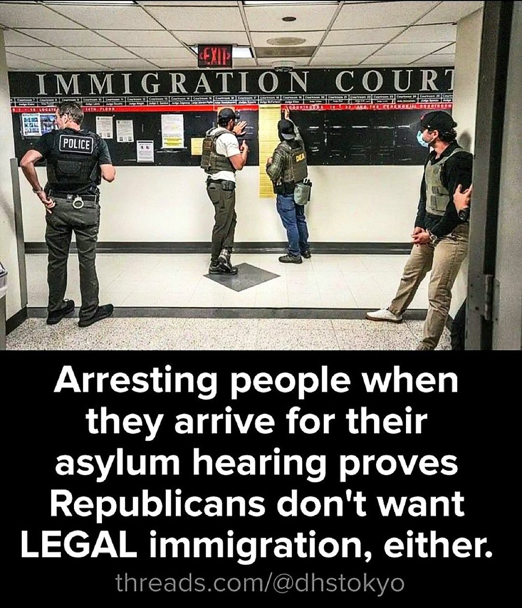 Carina_Amyth's tweet image. This didn't sound random. So imo, ICE must have known she was going to be at the immigration courts, &amp;amp; were given this information by their superiors to go there.

So, if you don't go to court, you're in trouble. 
&amp;amp; if you do go to court, you're still in trouble. Wtf. Smh.