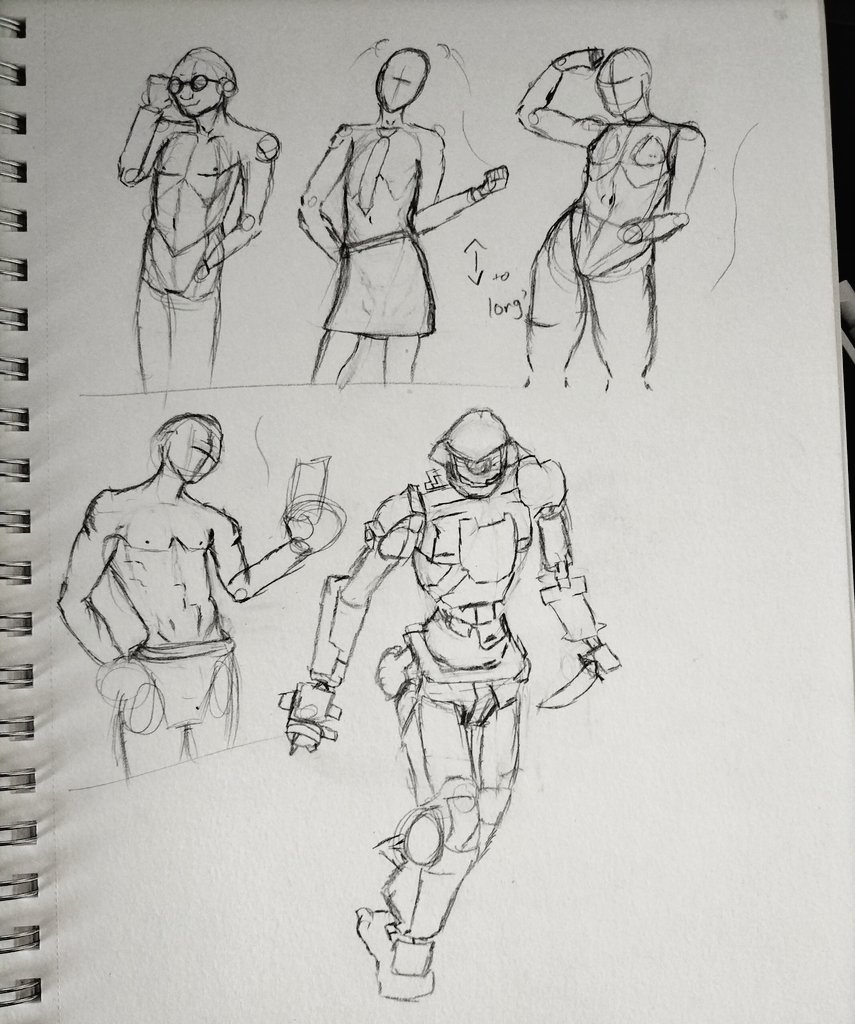 Weiry__'s tweet image. More drawing practice.