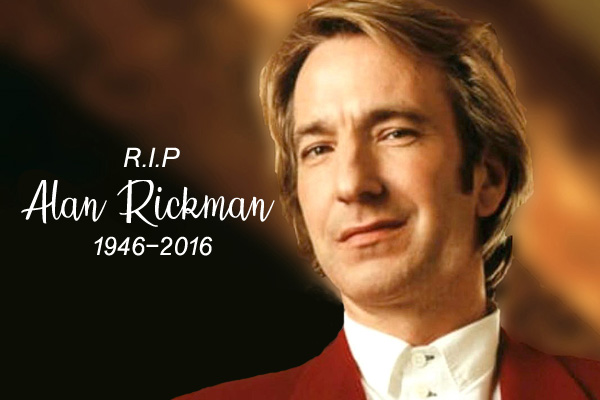 1月14日は #ハリポタ のスネイプ先生役 #アラン・リックマン さんの