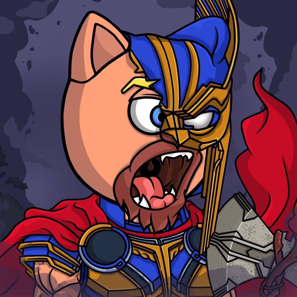 New <a href="/MetaKittys/">Meta Kittys</a> #86 🙂
Who knows his name??? 
I'll give you a hint, he can use lightning ⚡️⚡️⚡️