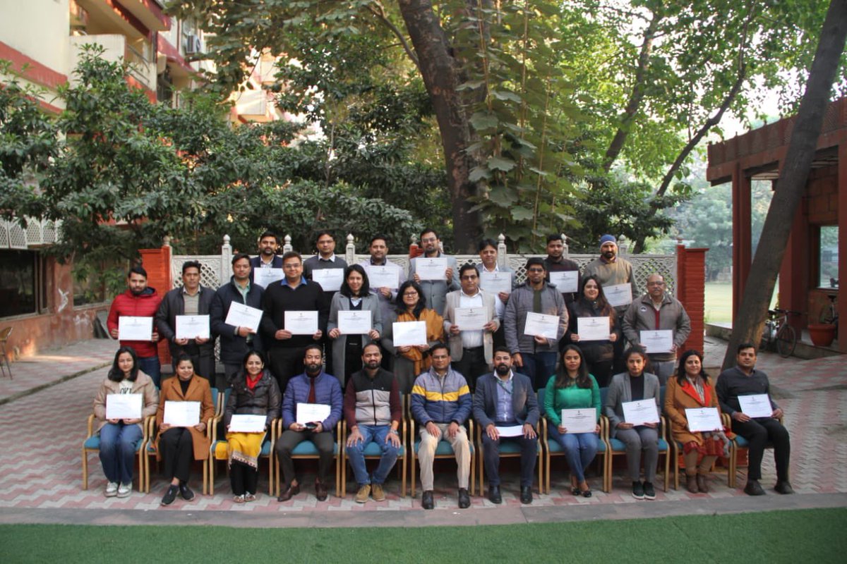 NHA successfully concluded a two-day training programme on Noting and Drafting held on 12–13 Jan2026 at INGAF, New Delhi.Officials from various division of NHA participated in this training, which aimed at strengthening skills in official communication &amp; administrative processes