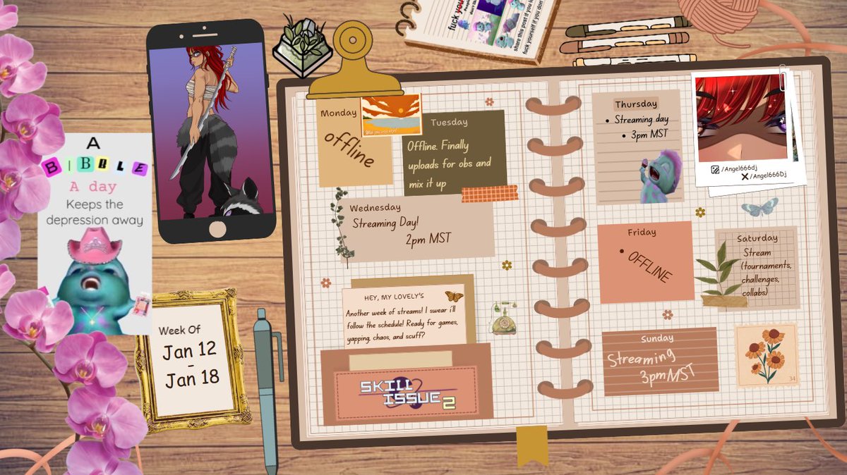 IM BACK!! See y’all tomorrow to start the this year streams and more!